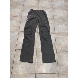Women's Lululemon Pants Athletic Grey Size 6 Yoga Vented